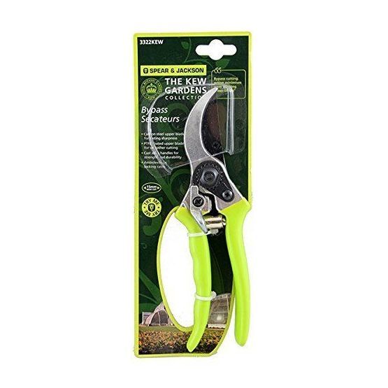 Spear And Jackson 8'' Bypass Secateurs Pruners Cutting Garden Plant Shears