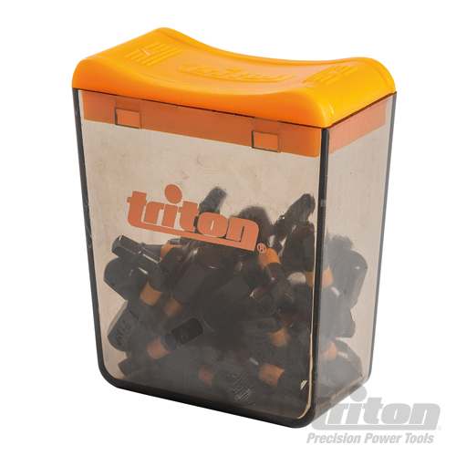 Triton High Torque Impact 25mm Bit Drill Driver Screwdriver Bits Sets 25pk SQ3