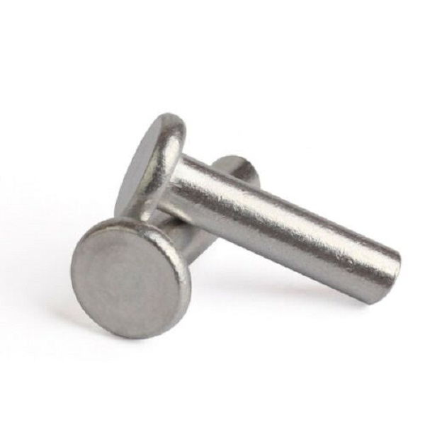 Quality British Made 3/16'' x 1/2'' Aluminium Flat head Rivets pack of 10