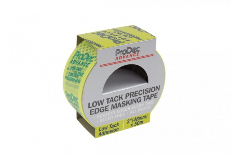 ProDec Advance Low Tack Precision Edge Masking Tape 50 Metre Roll 2'' wide