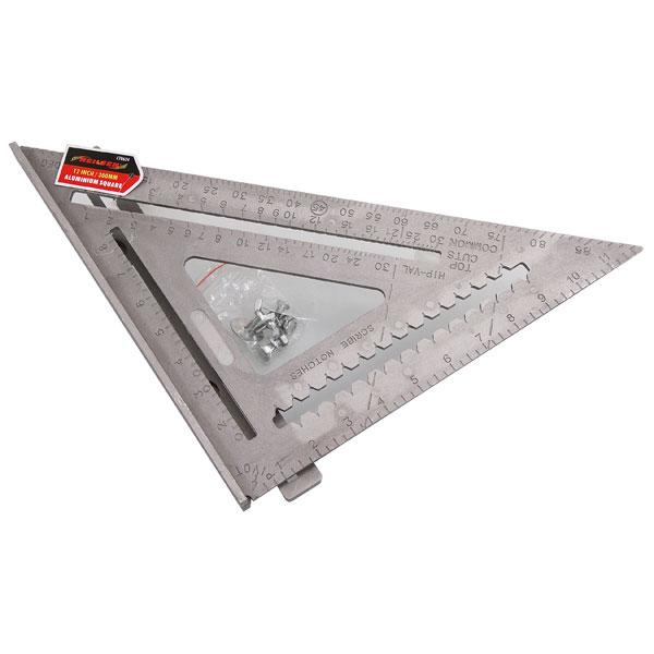 Aluminium Roofers Square/ Speed Square Twin Pack 6'' And 12'' Squares