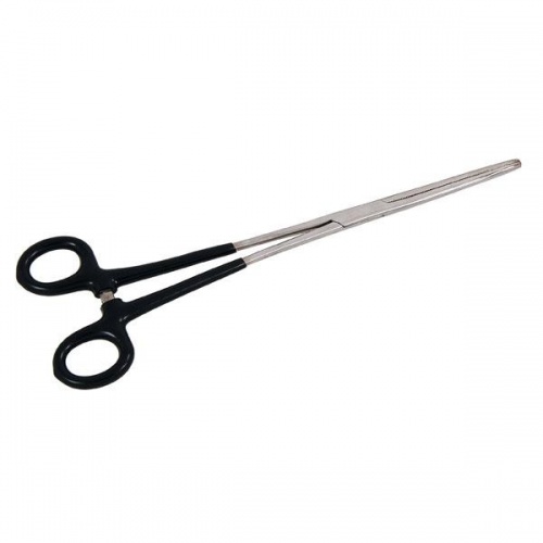 12'' Long Reach Hemostat Straight Forceps Insulated Locking Handle