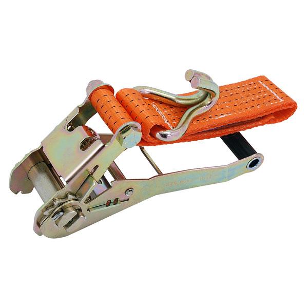 5 Ton 8 Meter Ratchet Strap With Hooks Tie Down For Trailer Car Lorry Recovery