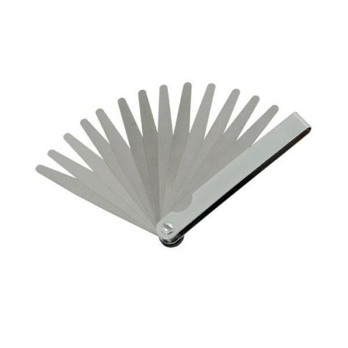 13 Blade Feeler Gauge, Range 0.05 To 1.0mm Precision Engineers / Mechanics Tool