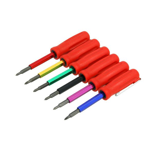 4 In 1 Mini Pocket Screwdriver Precision Electronics - 3mm 5mm Ph#0 Ph#1