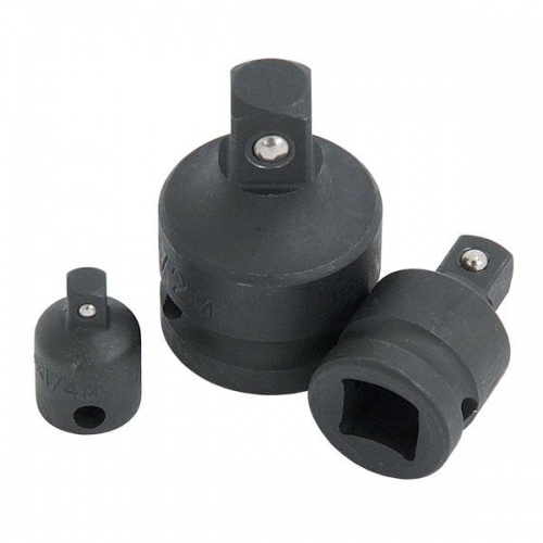 3 Piece Impact Socket Convertor / Reducer Adaptor Set 1/4'' 3/8'' 1/2'' 3/4''