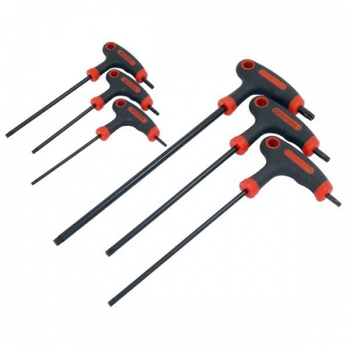 Torx / Star Key Screwdriver Set T10 T15 T20 T25 T30 T40 With Tamper Proof Hole