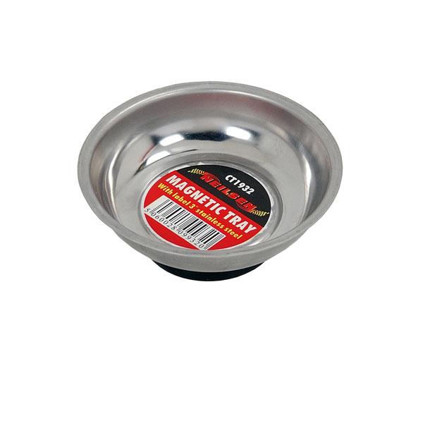 5x Magnetic Parts Dish Magnetic Tray Dish 3'' Tidy Nuts Stainless Steel