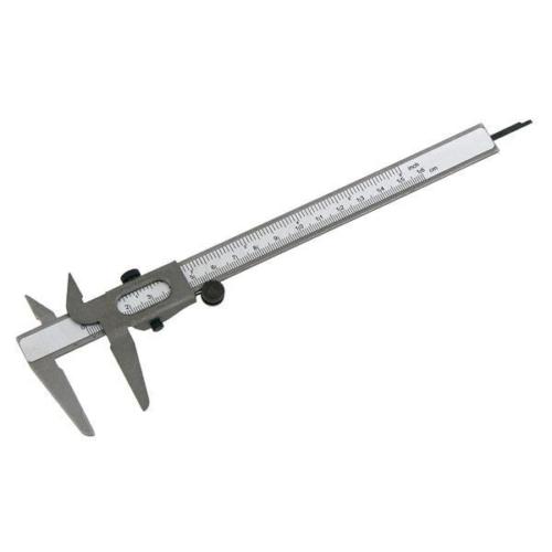 6'' 150mm Steel Vernier Caliper Gauge 6 Inch Metric 16cm Internal External