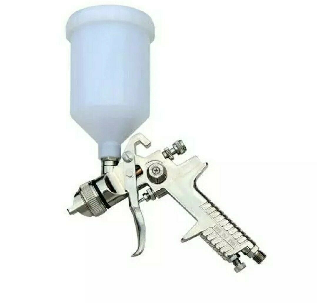 7 Piece Air Spray Gun Kit - Hvlp Spray Gun Mini Spray Gun Regulator And Nozzles