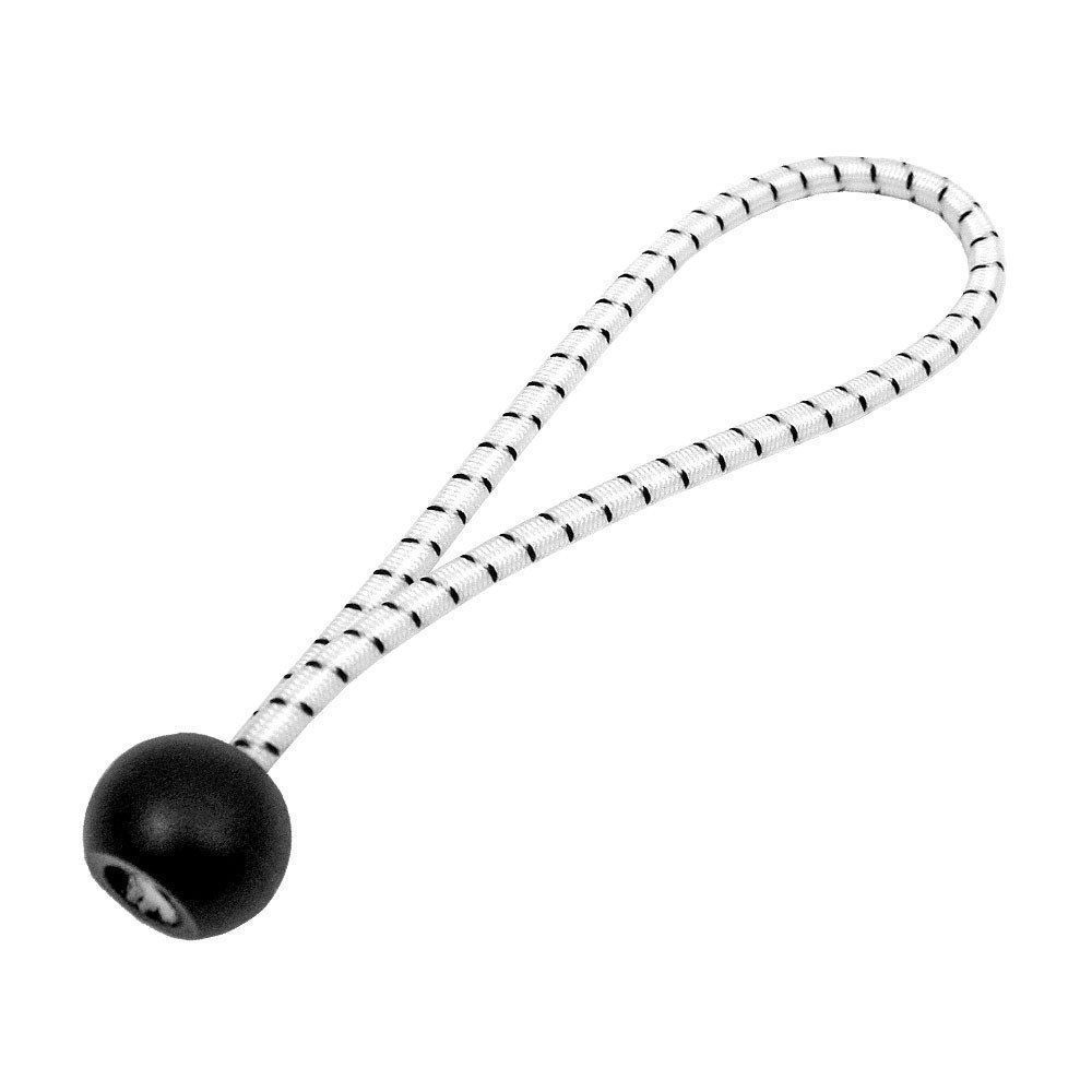 10 Piece Bungee Cords With Black Ball End 5mm X 8''