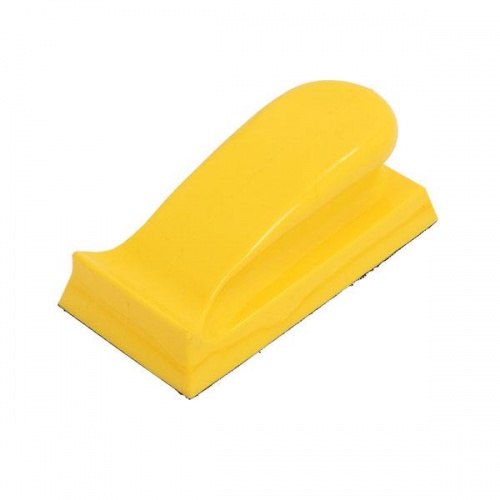 Soft Rubber Sanding Block 135mm x 68mm With 10 sanding pads