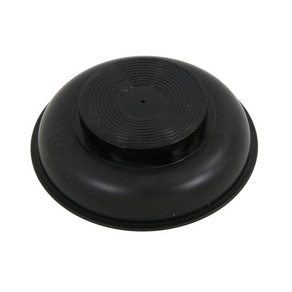 6'' Magnetic Parts Tray Rubber Back Matt Black Finish