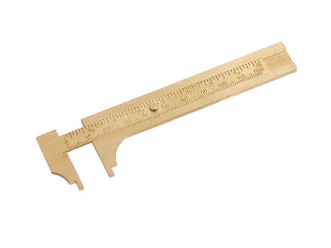 100mm Solid Brass Caliper Imperial & Metric Model Watch Jewellery Making