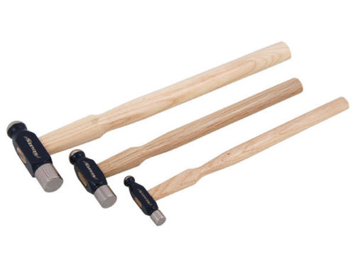 3 Piece Mini Ball Pein Hammer Set Jewellery, Model Makers Craft Hobby