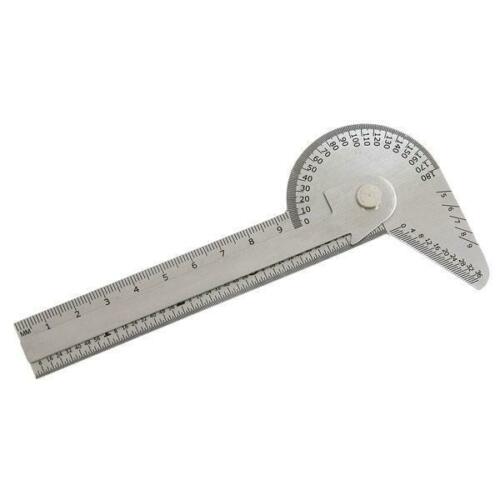 Multi-Use Ruler And Gauge Protractor Square Circle Divider Centre Finder