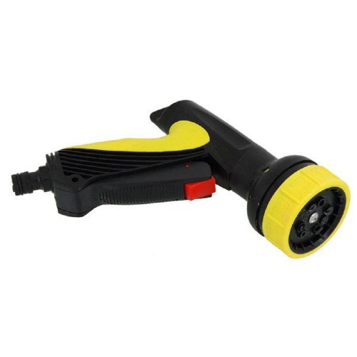 10 Settings Garden Hose Pipe Cushion Grip Trigger Lock Spray Gun