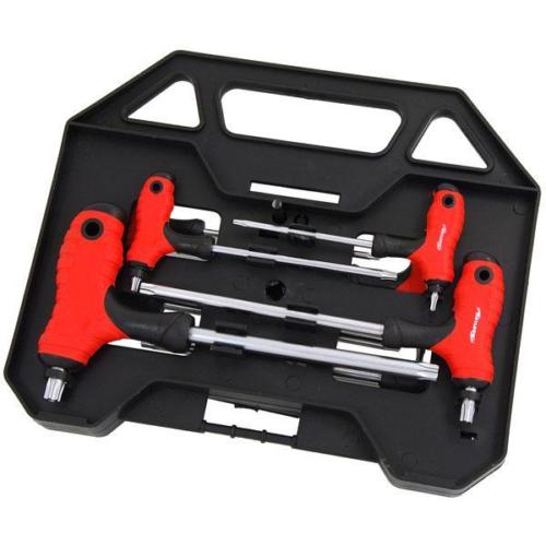 8pc T-Handle High Torque Star Key set - Sizes T10 T15 T20 T25 T30 T40 T45 T50