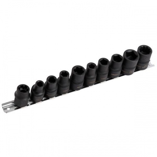 10pc  Specialist Automotive Socket Set Fitted On Nissan Renallt Toyota Vauxhall