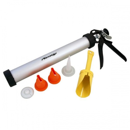 Ratchet Handle Mortar Pointing Brick Pointing & Tile Grouting Gun Set