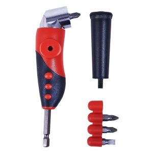 Angle Screwdriver Drill Attachment For Confined Spaces