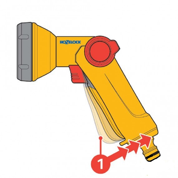 Hozelock Rose Spray Trigger Nozzle Gun 2672 Super Quality Plants Hanging Baskets