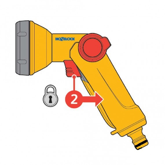 Hozelock Rose Spray Trigger Nozzle Gun 2672 Super Quality Plants Hanging Baskets