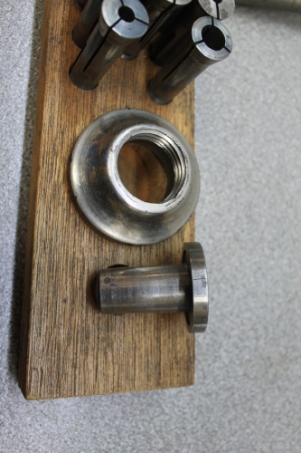 Original Boxford Collet Set With Draw Bar, Spindle Protector And Sleeve