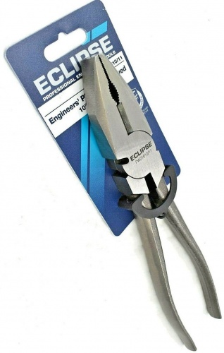 Eclipse Engineers Pliers 10 '' Inch 250mm Un-sleeved Handles