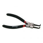 6''/ 150mm Comfort Grip Internal Circlip Pliers - Bent Tip & Spring Handle